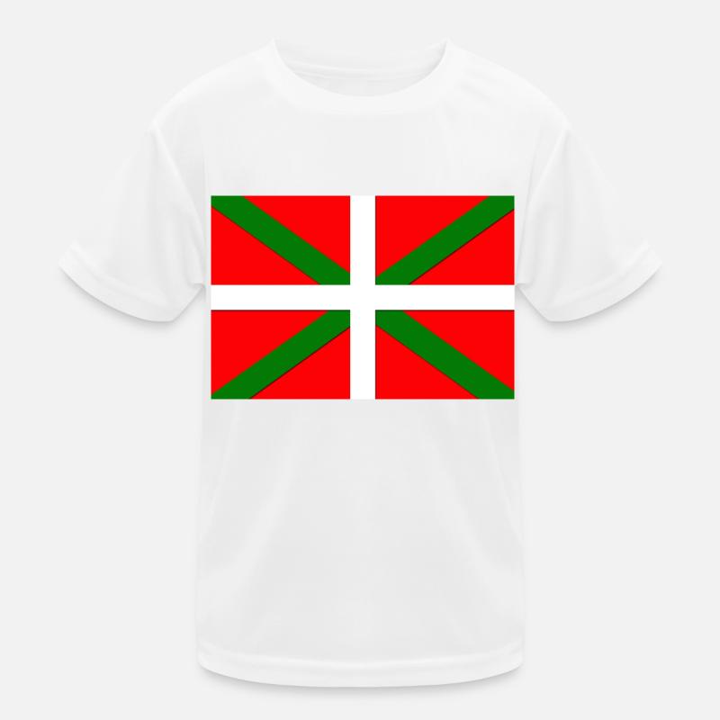 Basque flag Kids Functional T-Shirt
