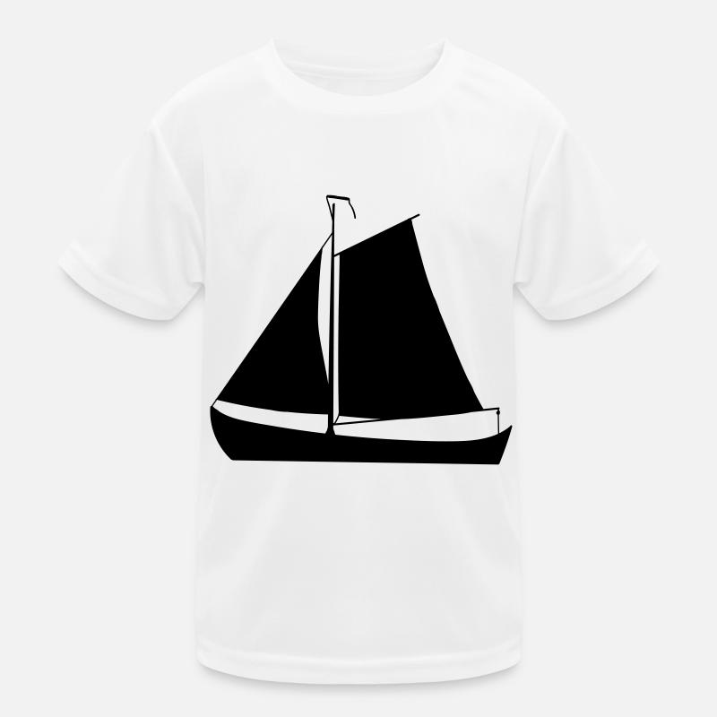 sailing ship Kids Functional T-Shirt
