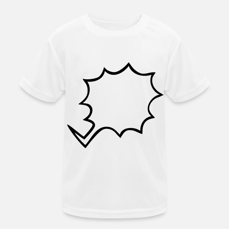 speech bubble Kids Functional T-Shirt