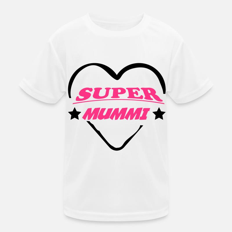 Super mummi Kids Functional T-Shirt