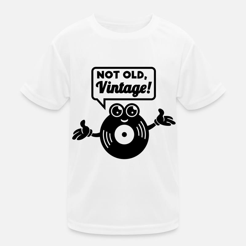 Schallplatte (Vintage) Kinder Funktions-T-Shirt