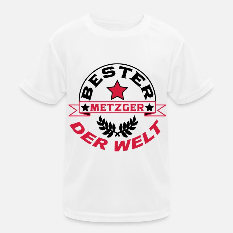 Metzger / Backer / Butcher / Baker / Vati Kinder Funktions-T-Shirt