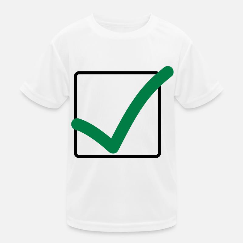 haekchen_02 Kinder Funktions-T-Shirt