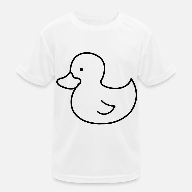 ente_01 Kinder Funktions-T-Shirt