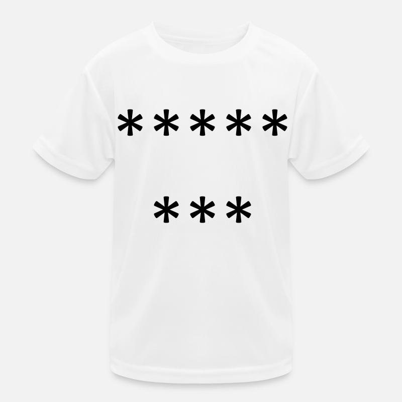 anti pis Kids Functional T-Shirt