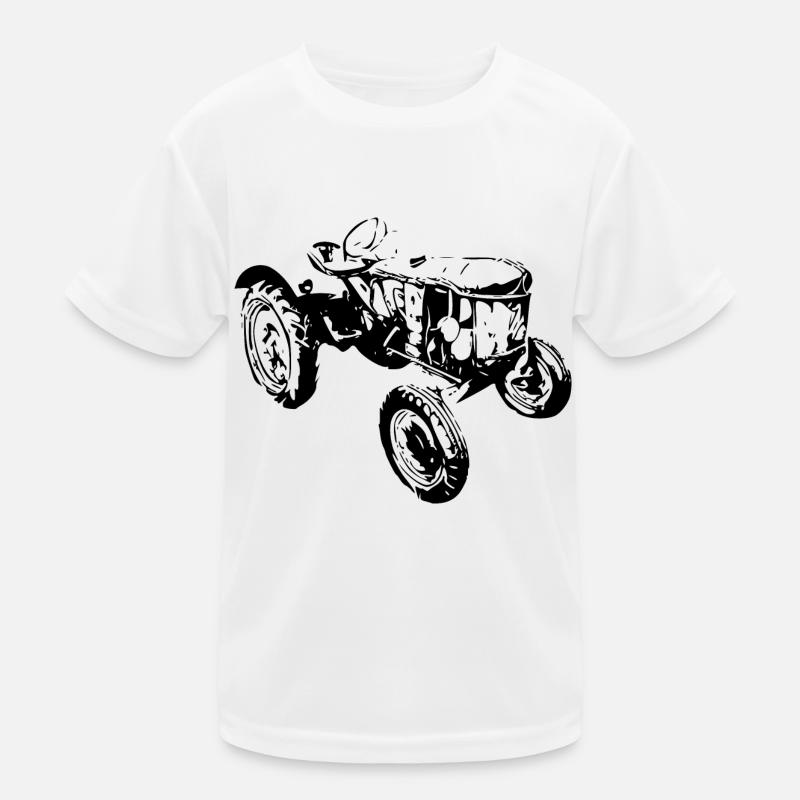 Traktor Kinder Funktions-T-Shirt