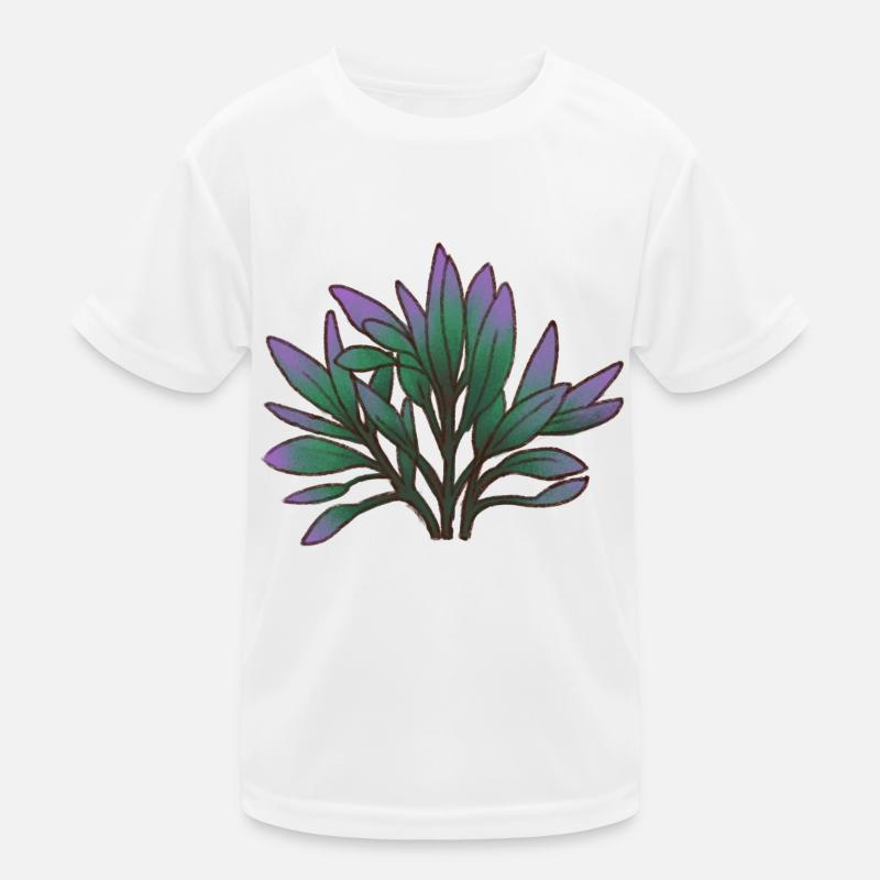 Leafy Plant 3 Kids Functional T-Shirt