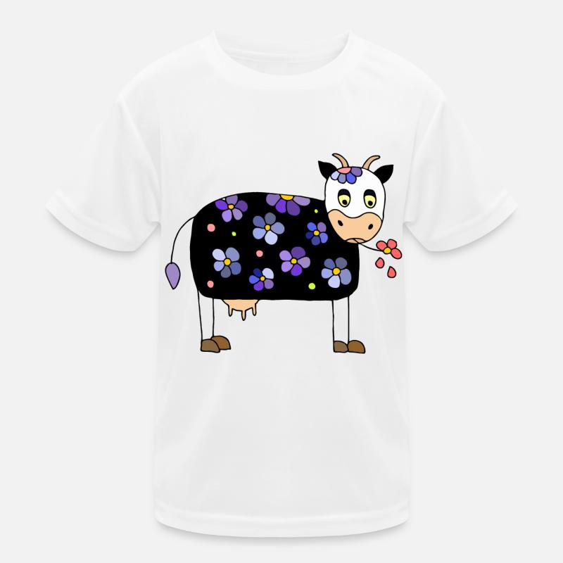 Cow Kids Functional T-Shirt