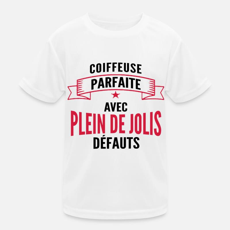 coiffeuse parfaite / humour coiffeuse T-shirt sport Enfant