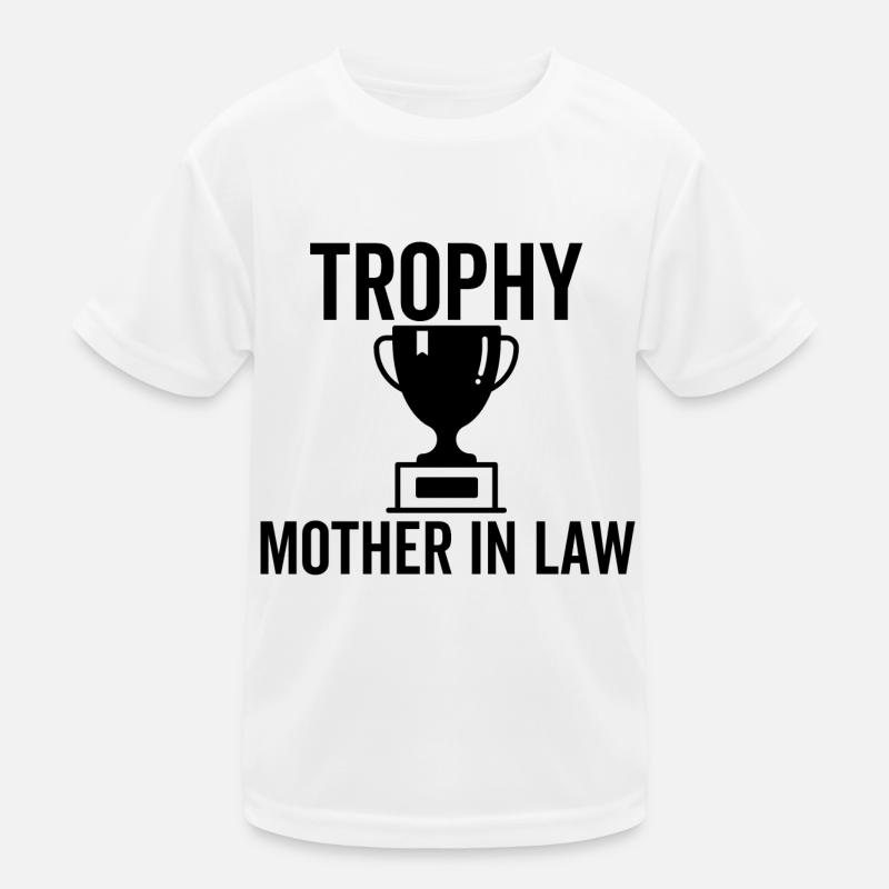 Trophäe Schwiegermutter Kinder Funktions-T-Shirt