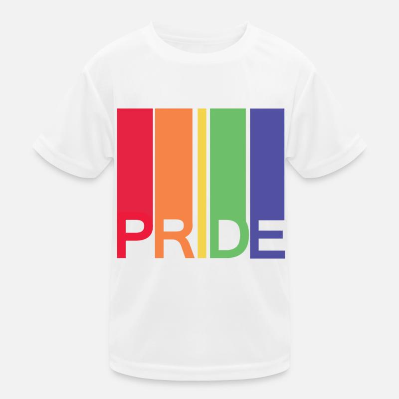 Orgullo Camiseta funcional para niños