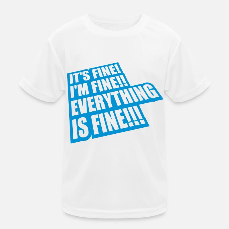 Tout va bien devis T-shirt sport Enfant