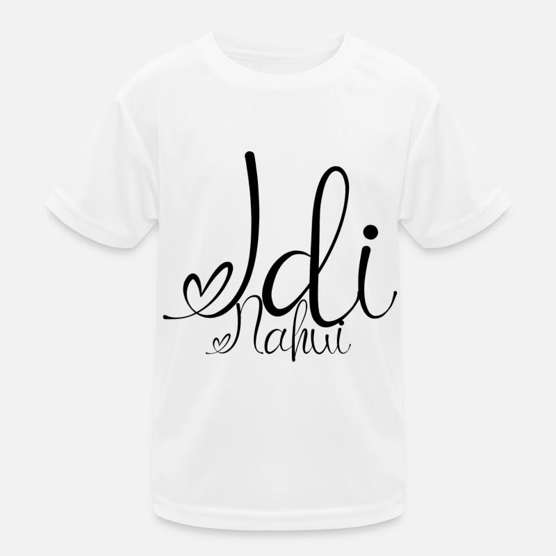 Idi Noir T-shirt sport Enfant