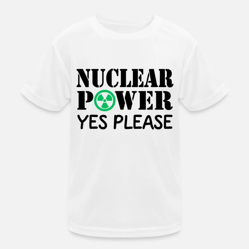 Atomkraft, Ja bitte, Ja zu Kernenergie Kinder Funktions-T-Shirt