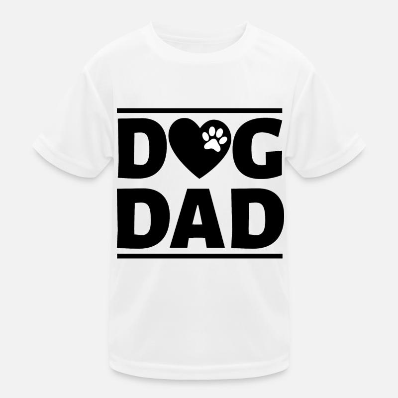 Chien Hund T-shirt sport Enfant