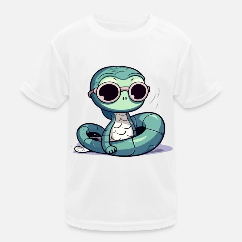 Oko the snake Kids Functional T-Shirt