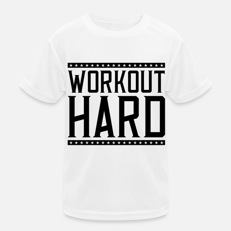 workout hard Kids Functional T-Shirt