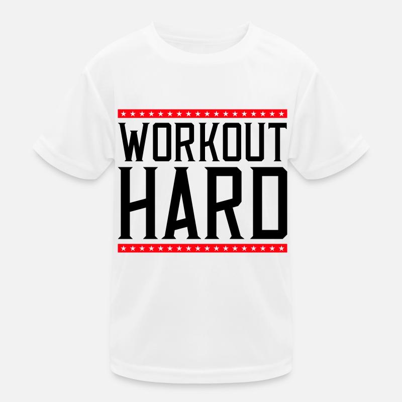 Workout Hard 2 Kids Functional T-Shirt