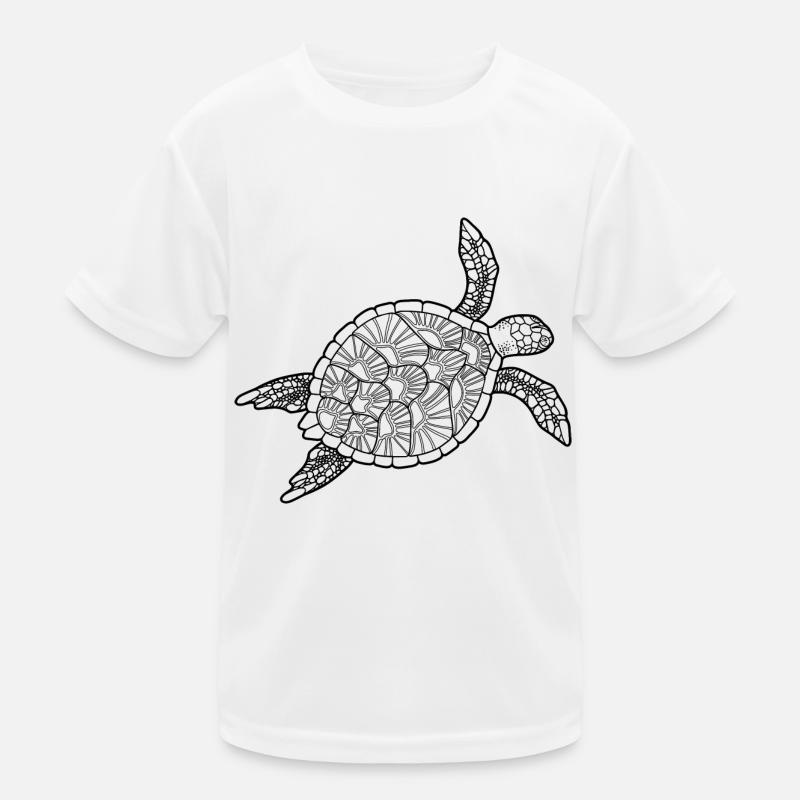 Meerestiere Kinder Funktions-T-Shirt