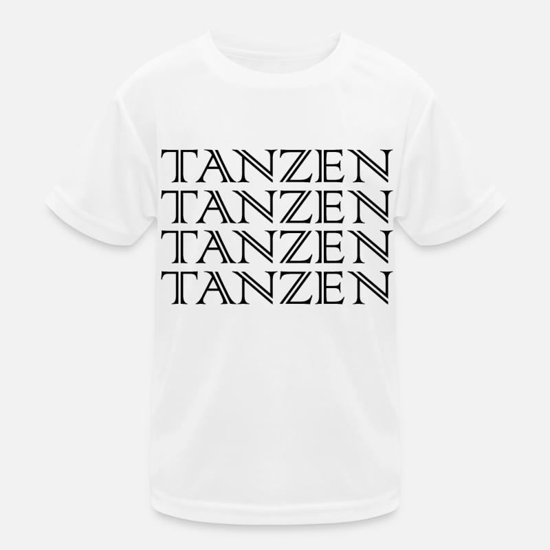 Dancing Dance Music Kinder Funktions-T-Shirt