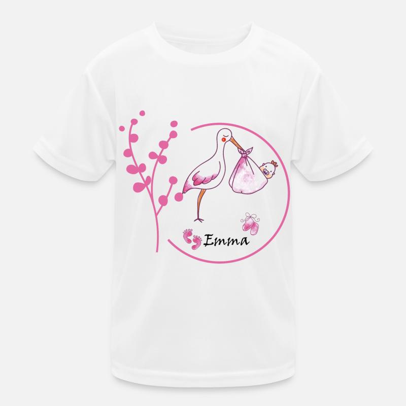 Emma, given name EMMA Kids Functional T-Shirt