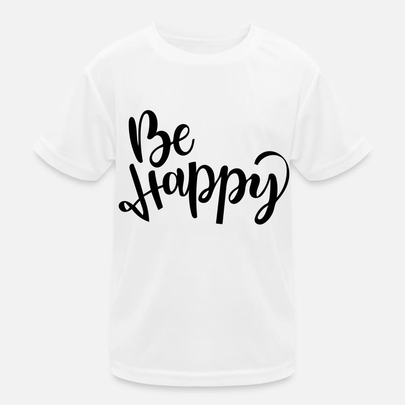 Be happy Kids Functional T-Shirt