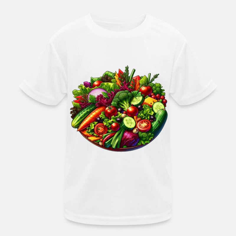Eat healthy Kids Functional T-Shirt