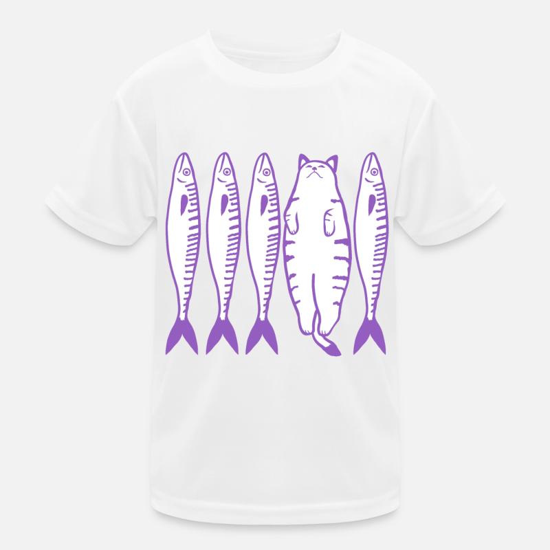 The Purple Cat Kids Functional T-Shirt