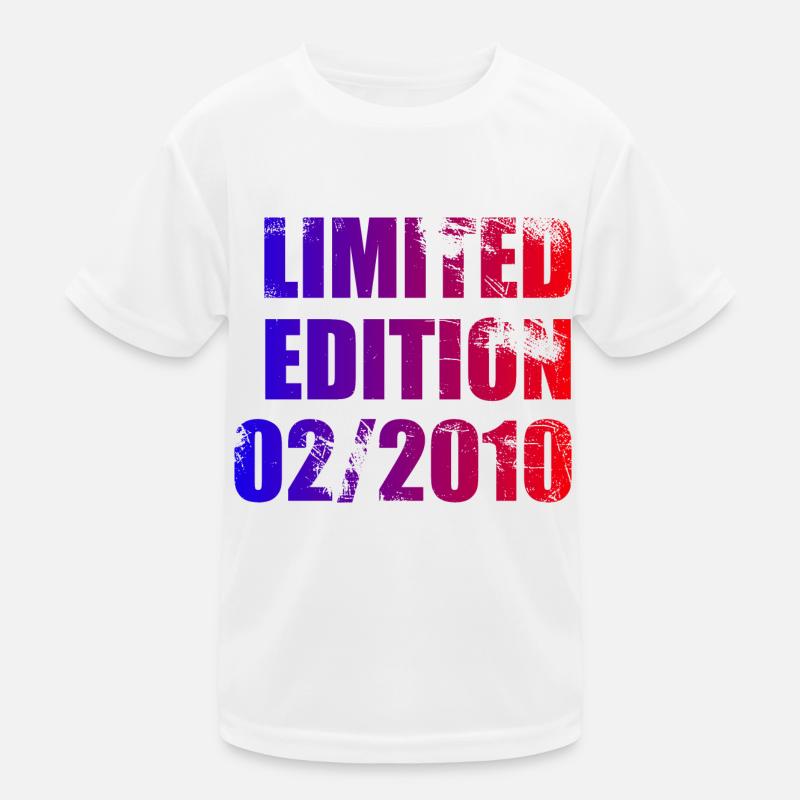 14e anniversaire édition limitée 02/2010 T-shirt sport Enfant