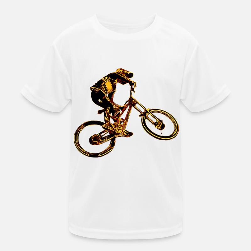 vtt descente T-shirt sport Enfant