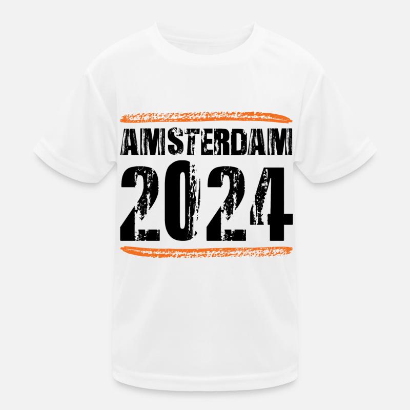 Devis Amsterdam 2024 T-shirt sport Enfant