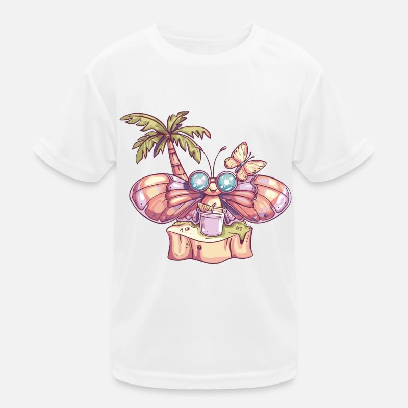 Vacances d’été papillon T-shirt sport Enfant
