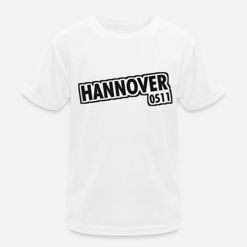 Hanover - 0511 - Area Code - Lower Saxony Kids Functional T-Shirt