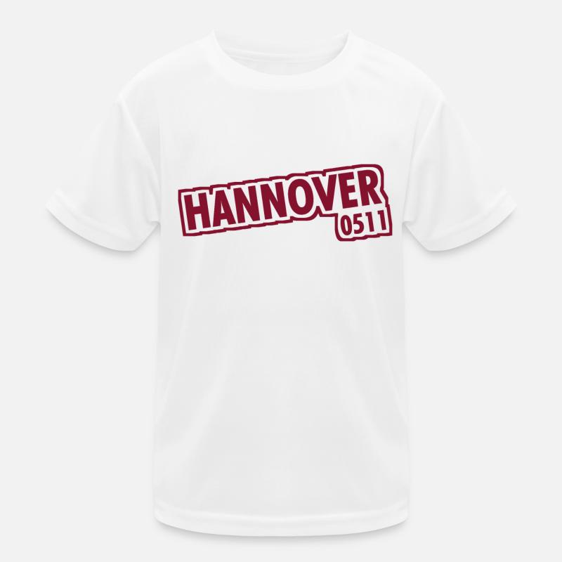 Hanover - 0511 - Area Code - Lower Saxony Kids Functional T-Shirt