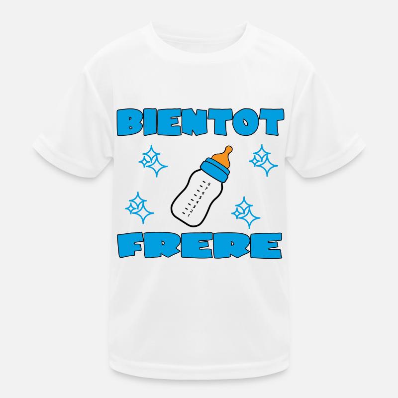 BALD BRÜDER - Kinder Funktions-T-Shirt - Weiß