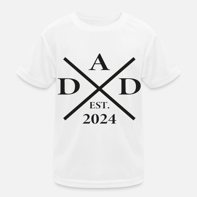 Dad - Daddy - papa T-shirt sport Enfant