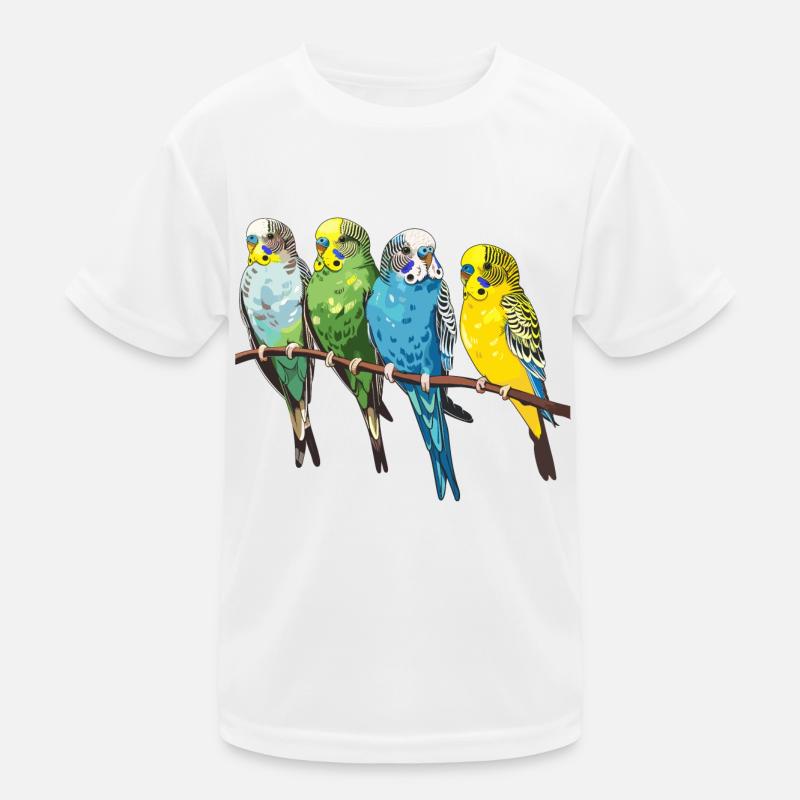 Budgies Kids Functional T-Shirt