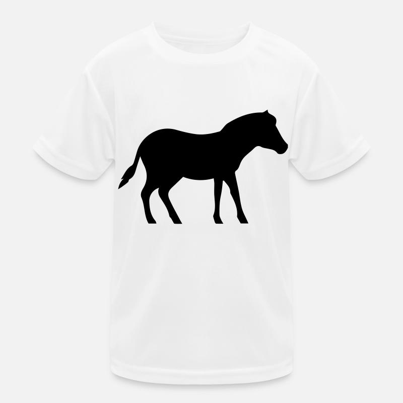 pferd pony Kinder Funktions-T-Shirt