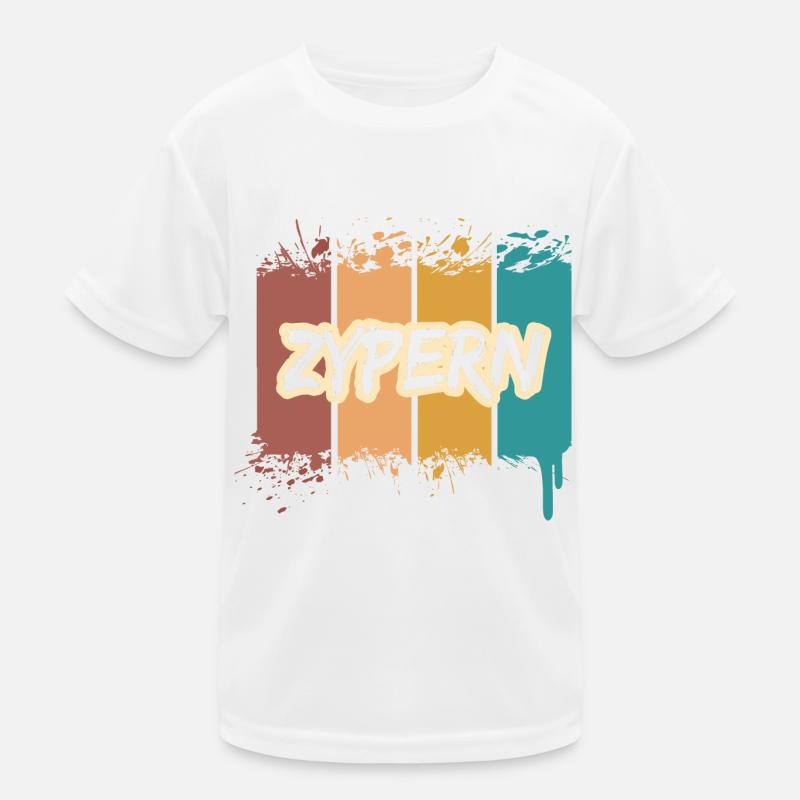 Geschenk für Zypern Kinder Funktions-T-Shirt