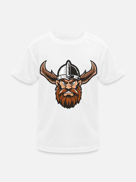 Vikings 1 - T-shirt sport Enfant - blanc - Devant
