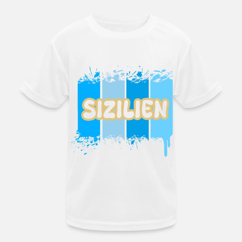 Sicily Kids Functional T-Shirt
