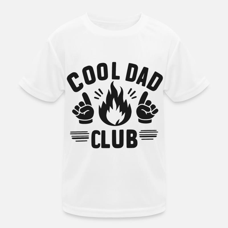 Cooler Papa-Club Kinder Funktions-T-Shirt