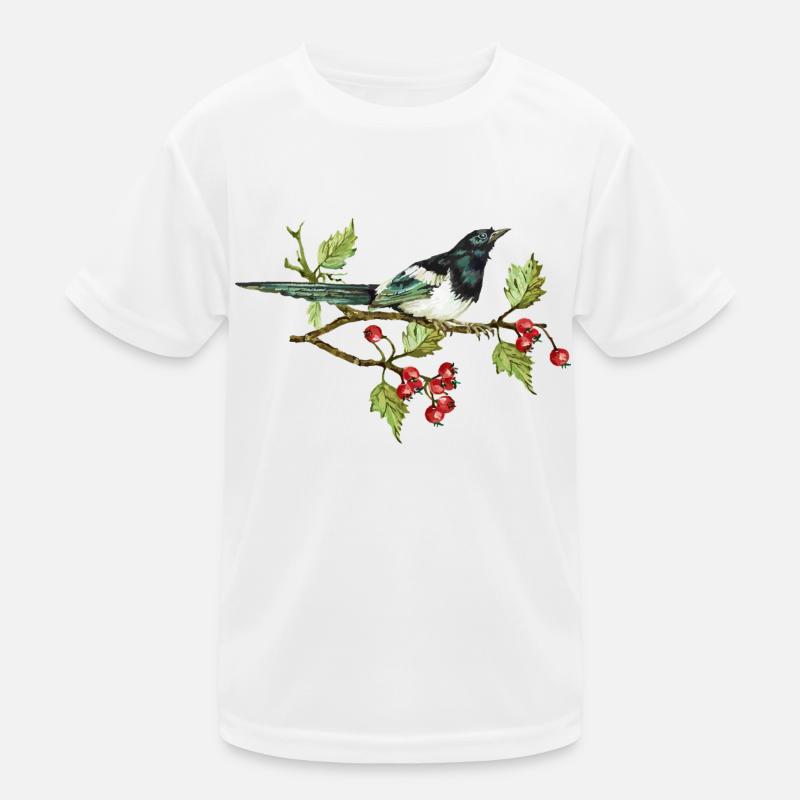 Bunter Vogel Kinder Funktions-T-Shirt