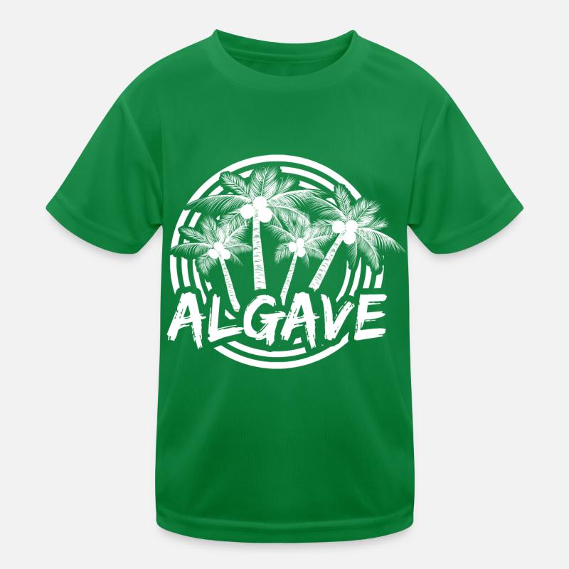 Algave as a holiday Kids Functional T-Shirt