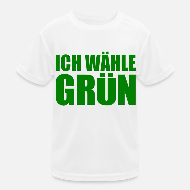 je choisis le vert T-shirt sport Enfant