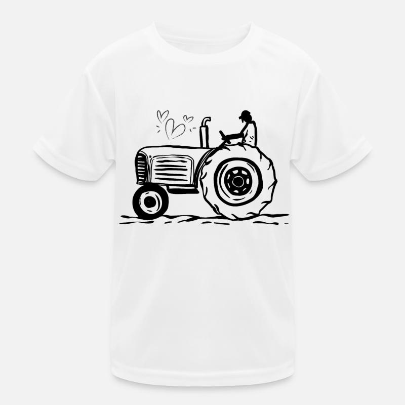 Traktor / Traktor / Traktor Kinder Funktions-T-Shirt