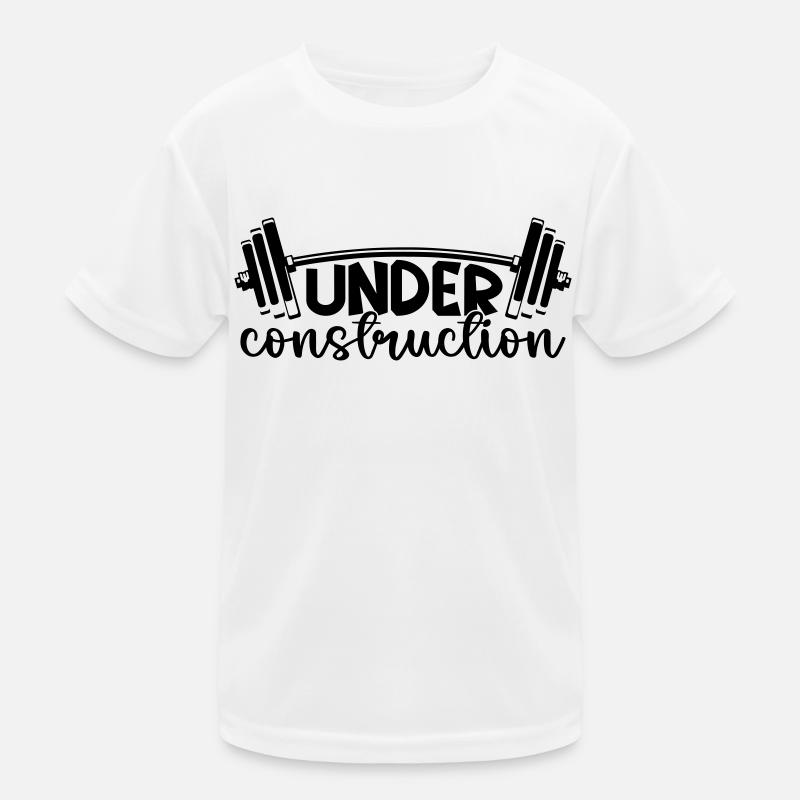 Under Construction Kinder Funktions-T-Shirt