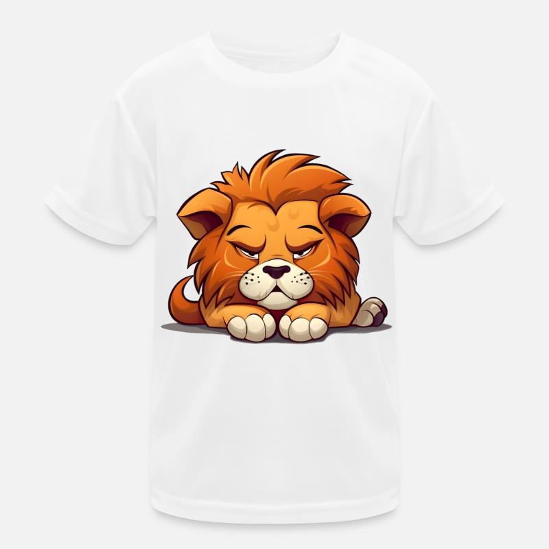 Grumpy Lion - Sprich mich nicht an Kinder Funktions-T-Shirt