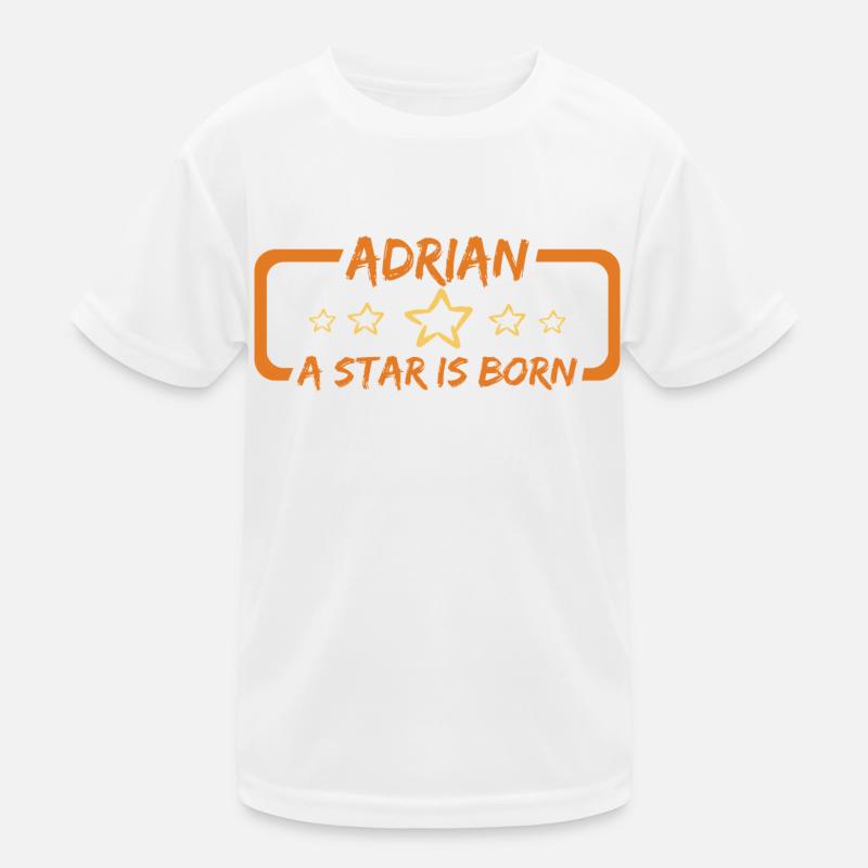 Gift for Adrian Kids Functional T-Shirt