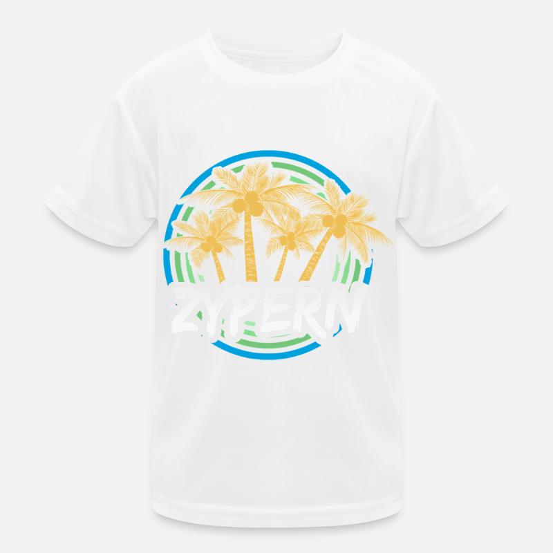 Chypre comme vacances T-shirt sport Enfant